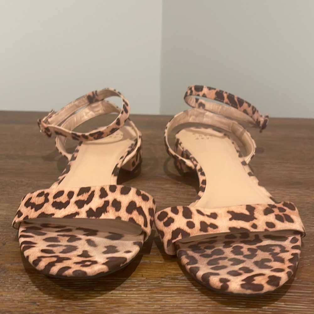 A New Day leopard sandals